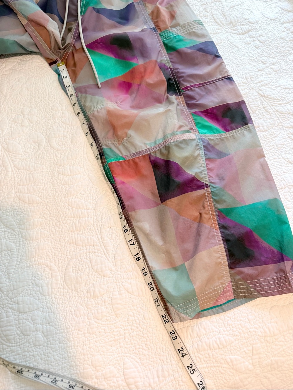 Free People FP Movement In The Wild Printed Hiking Barrel Pants UPF $138 Small - Picture 3 of 8